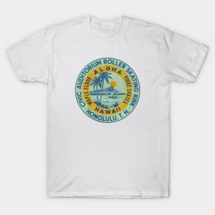 1950's Roller Skate in Hawaii T-Shirt